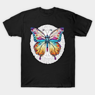 Colorful Butterfly T-Shirt